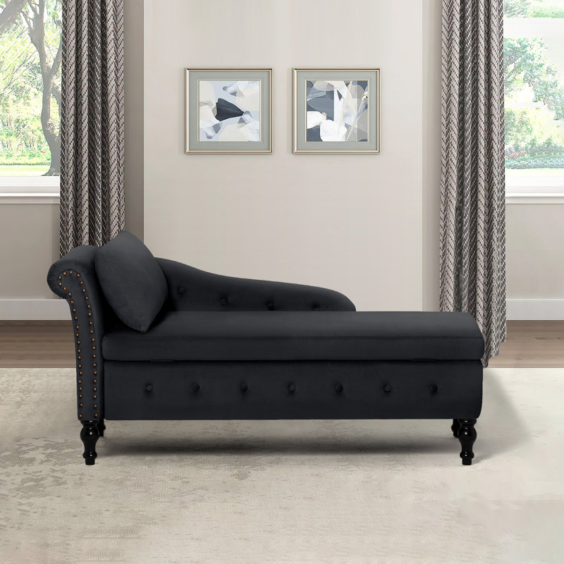 House of Hampton Hayliegh Upholstered Chaise Lounge Reviews Wayfair
